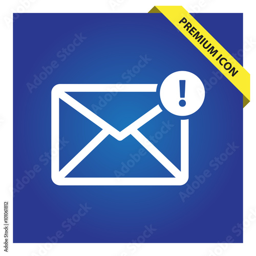 Free Download Message with notification, new mail sign icon - GFXLoad