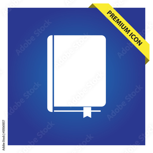 Book sign icon