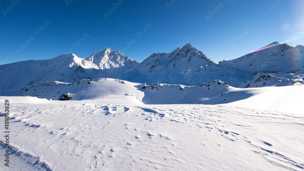 Austrian Alps in Winter Austrian Alps in Winter