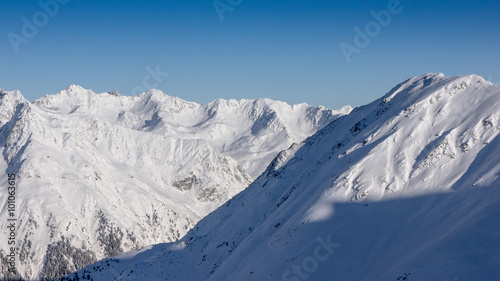 Austrian Alps in Winter