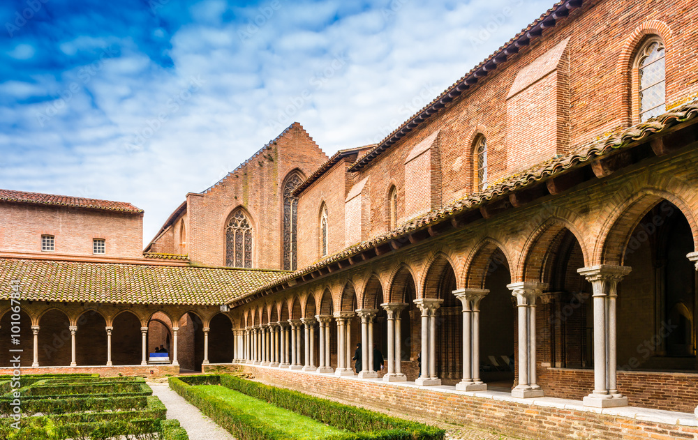 Cloitre du couvent des Jacobins à Toulouse