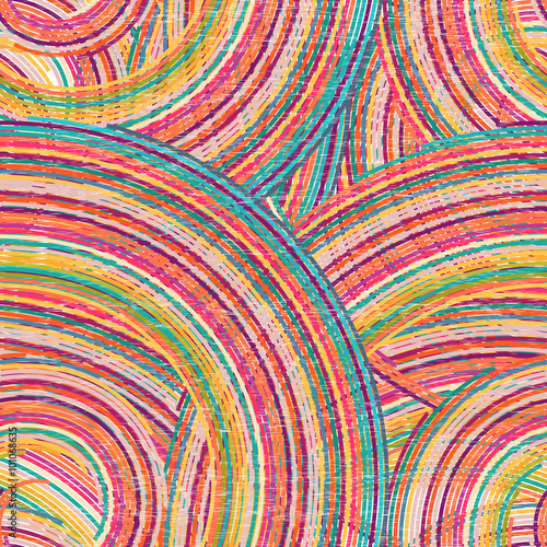 Abstract Striped Seamless Pattern
