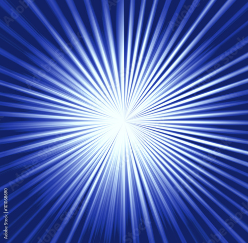 Abstract background, beautiful rays of light. Starburst.Radial Sunburst