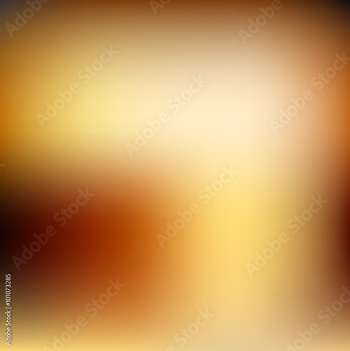 Gold blur background vector