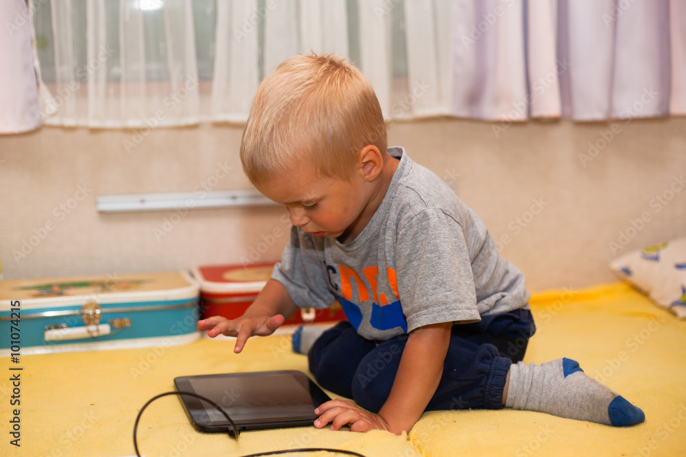 Boy with tablet Boy with tablet