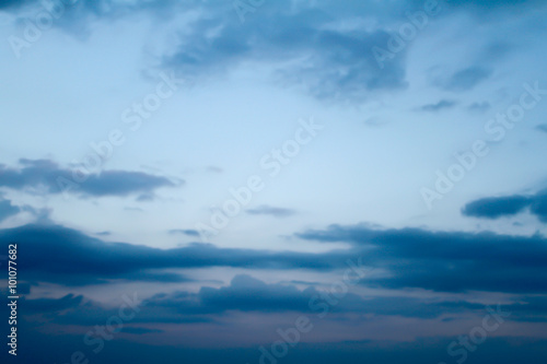 evening clouds © mwillismodeler