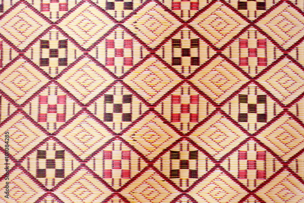 Thai mat for the design. Thai mat for the design.