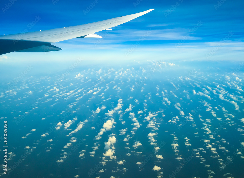 cloud above the blue sky cloud above the blue sky