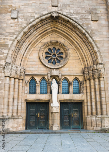 Notre-Dame Cathedral  Luxembourg is the Roman Catholic Cathedral