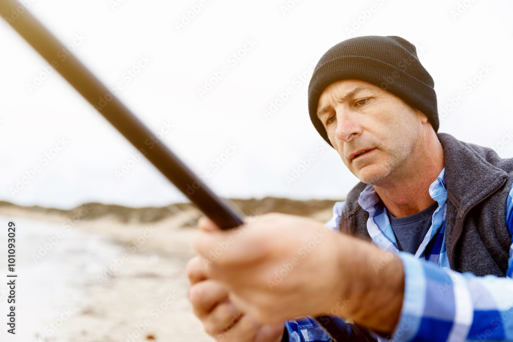 Picture of fisherman Picture of fisherman