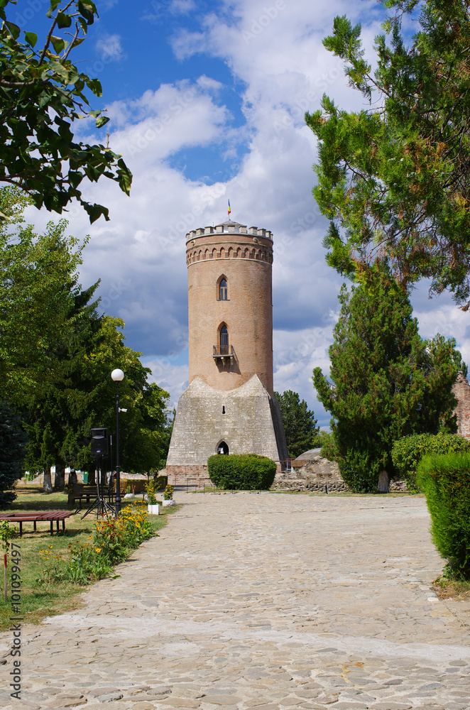 Old tower in Targoviste, Romania