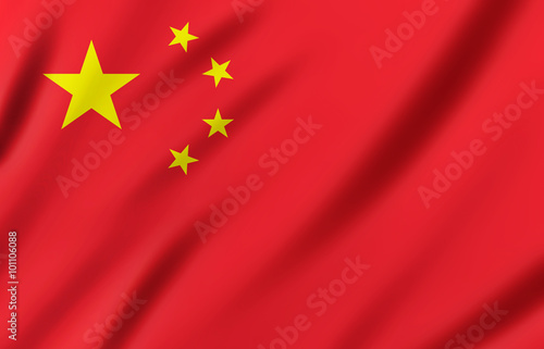 China flag background