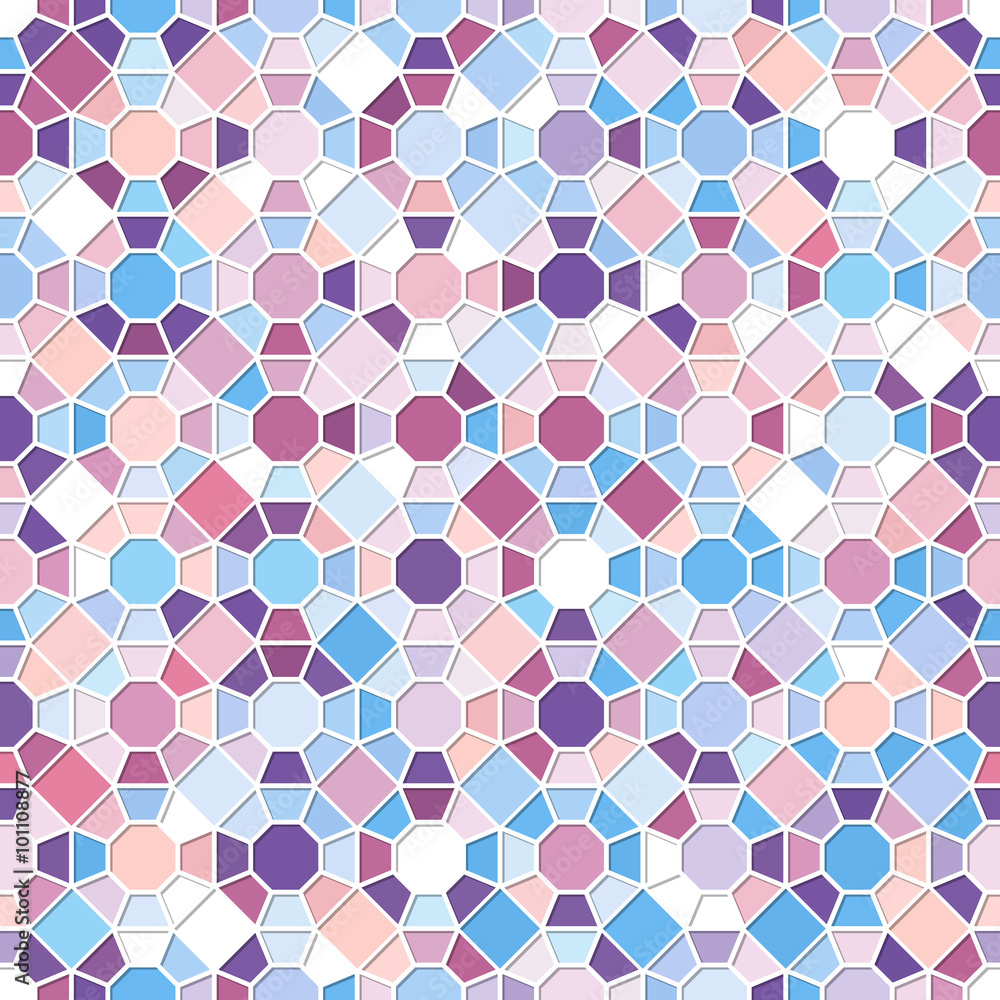 Colorful Seamless Mosaic Pattern Colorful Seamless Mosaic Pattern