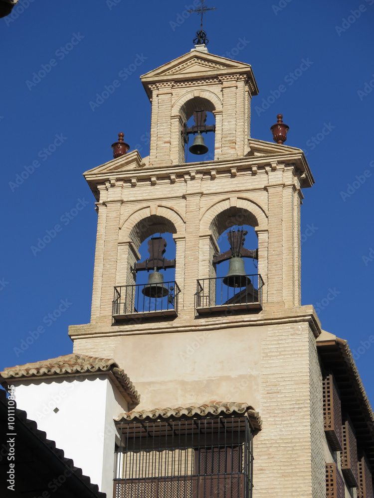 Belfry on Church in Antequera