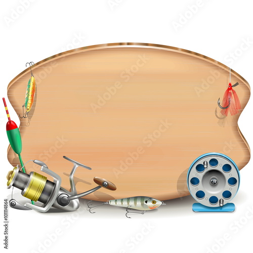 Vector Fishing Board