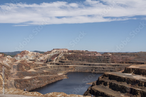 La mina de Río Tinto en Huelva, Andalucía photo