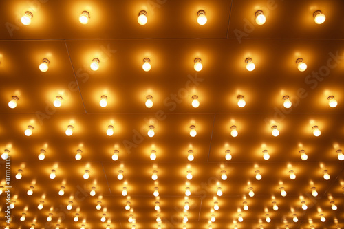 Theater Lights in Rows