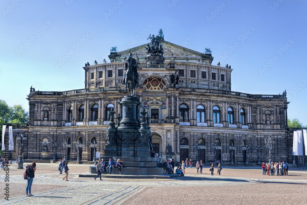 Fototapeta premium Dresden Semperoper
