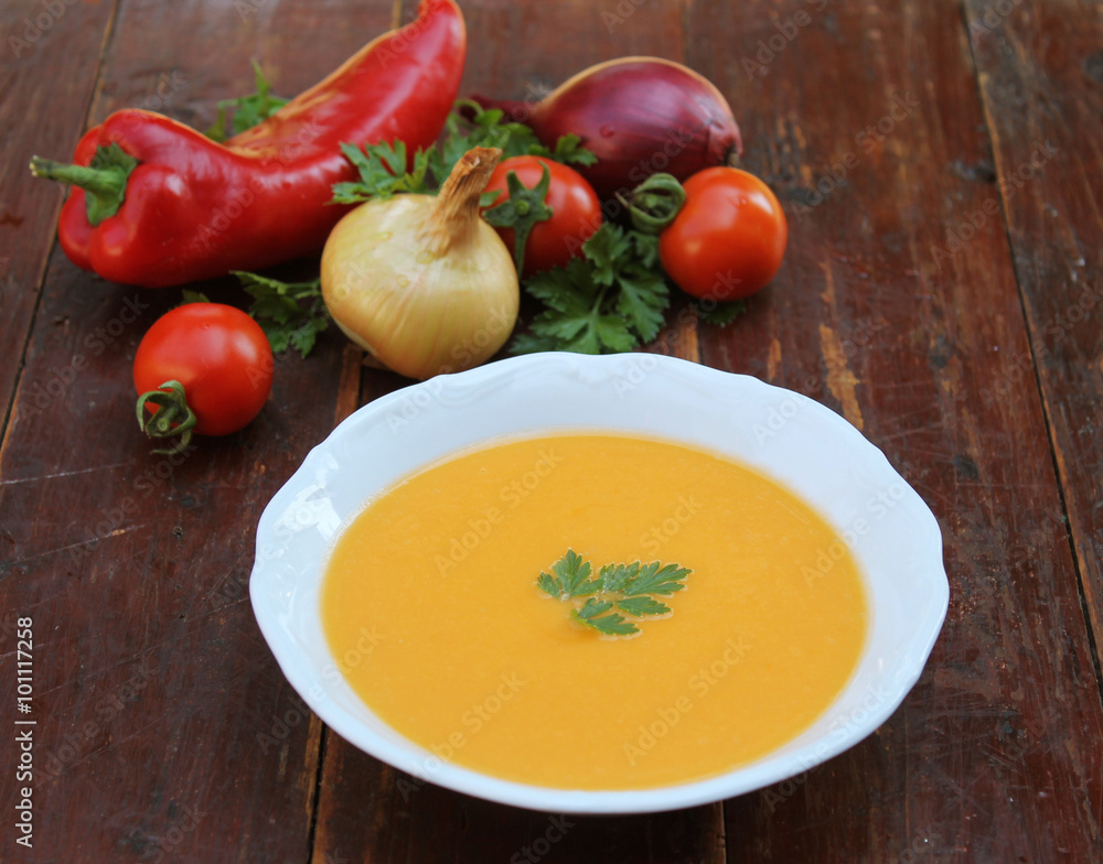 Vegetable cream soup Vegetable cream soup