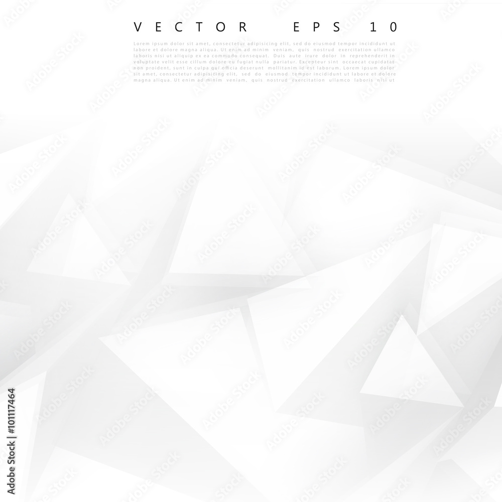 Vector Abstract geometric shape from gray. Vector Abstract geometric shape from gray.