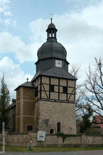 St. Lawrence Church in Saaleck, Germany