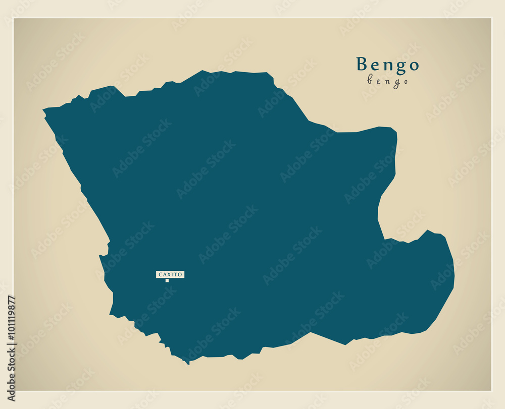 Modern Map - Bengo AO