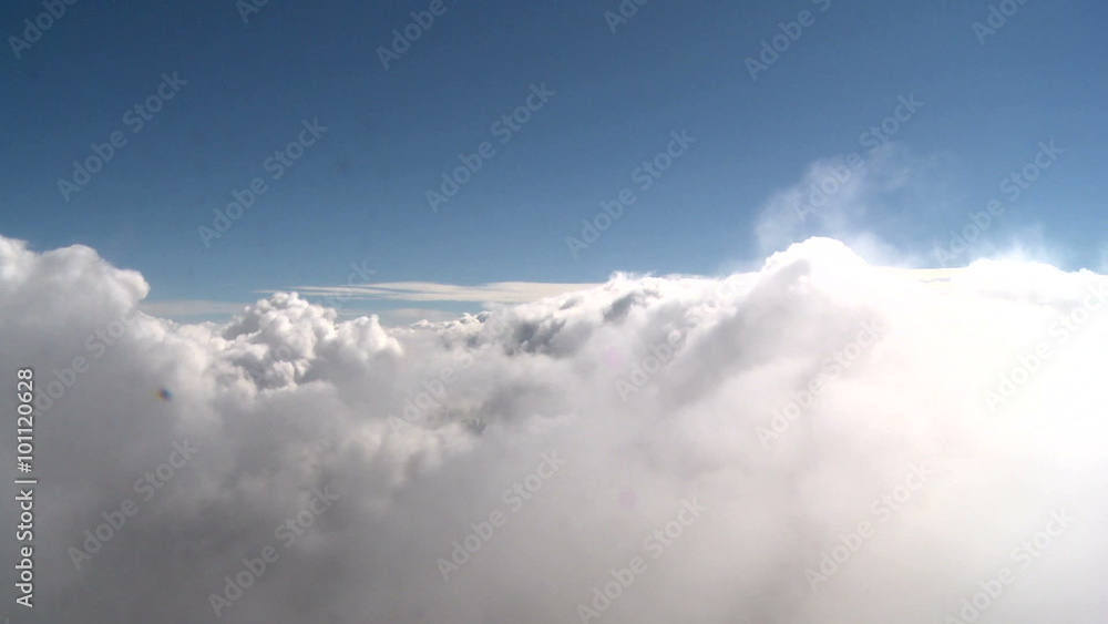 Beautiful soft clouds on blue sky background Beautiful soft clouds on blue sky background