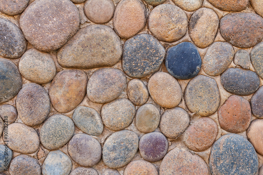 Part of a stone wall, for background or texture. Part of a stone wall, for background or texture.