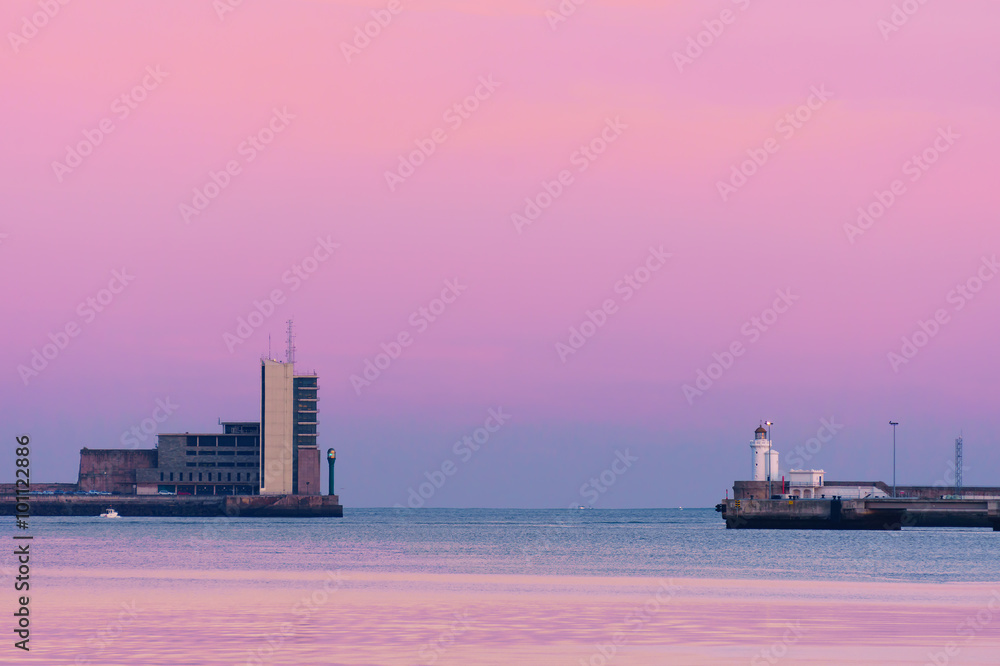 Obraz premium El Abra at the sunrise