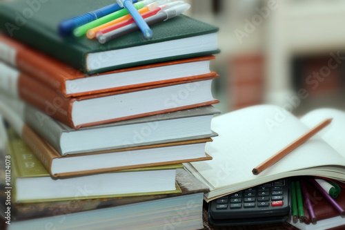 Obraz na płótnie pen pencil study textbooks
