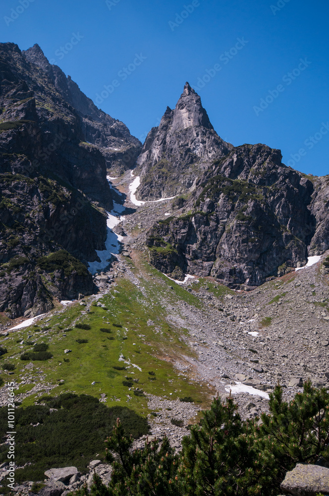 Monk Peak - Tatra Mountais.