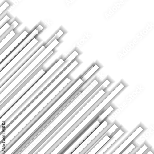 White Flow Background with White Columns