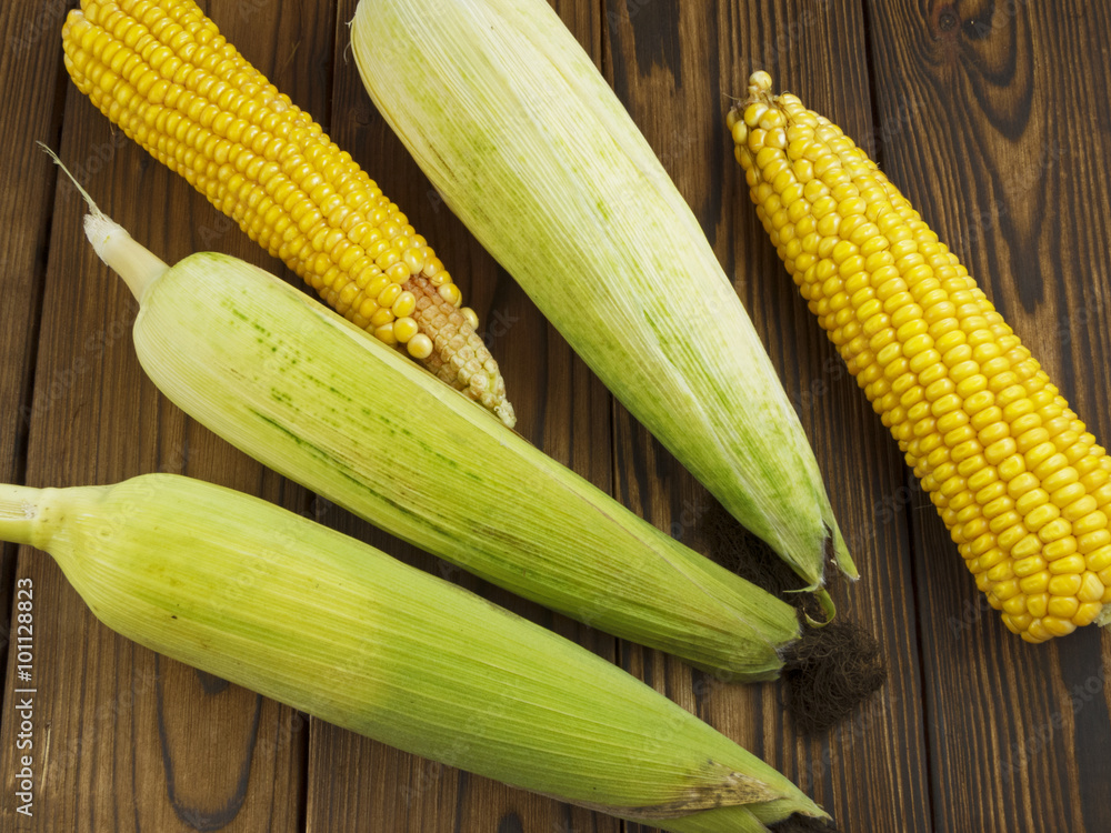 fresh juicy corn