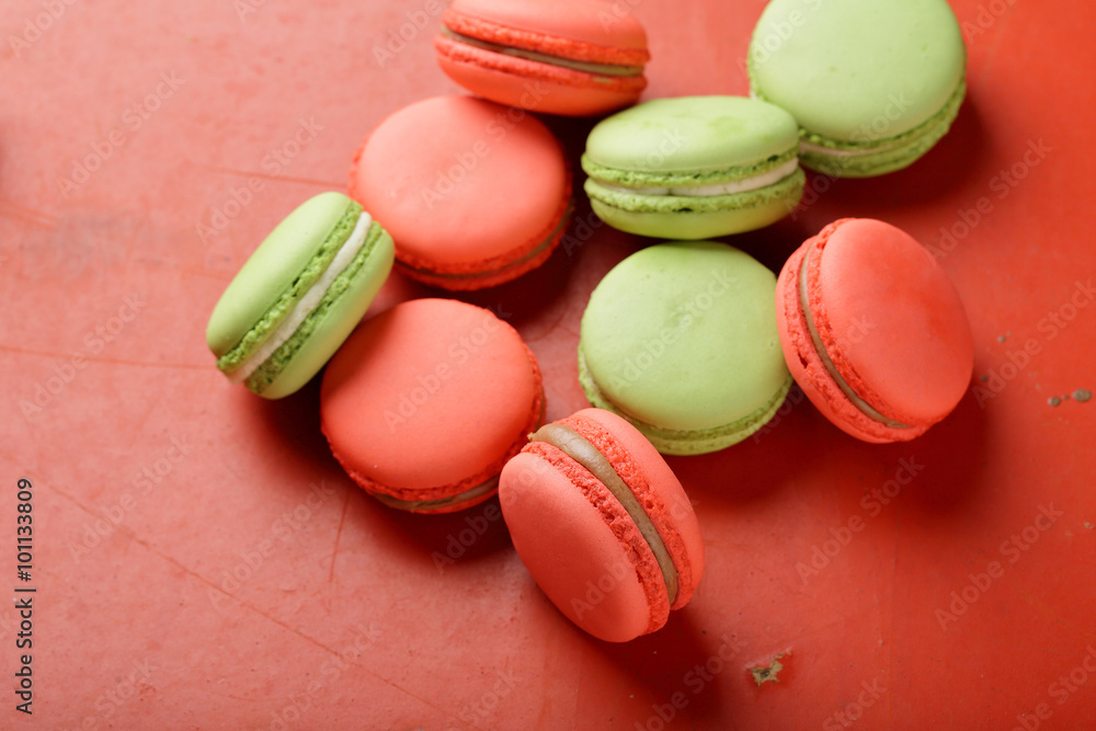 macaroons with salted caramel macaroons with salted caramel