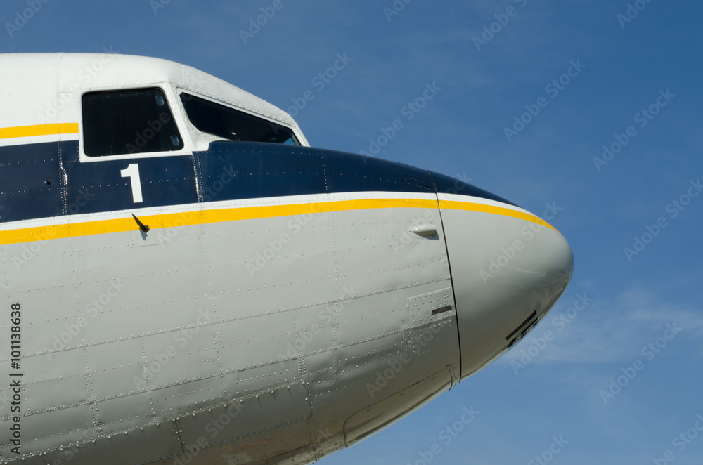 Jet plane windows