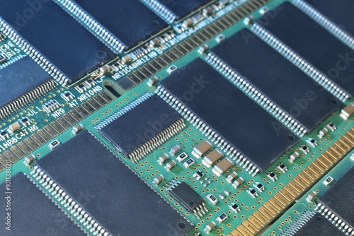 Quadro em tela green zoomed RAM