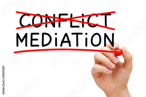 Fotografia Conflict Mediation Concept
