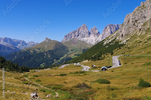 Wallpaper Mural Sellajoch - Sella pass in Dolomites Torontodigital.ca