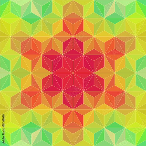 Abstract Mosaic Pattern