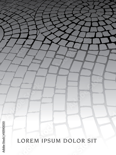 A cobble stone background  for print or web use
