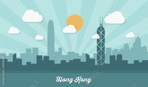 Photography Hong Kong skyline