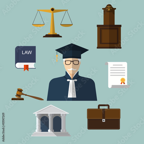 Law icons