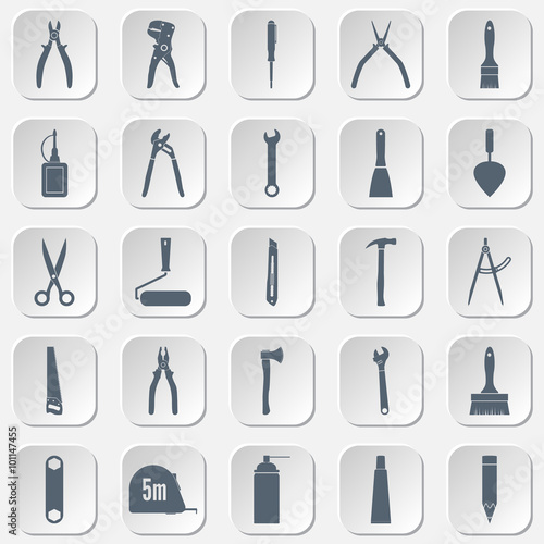 tools icons building