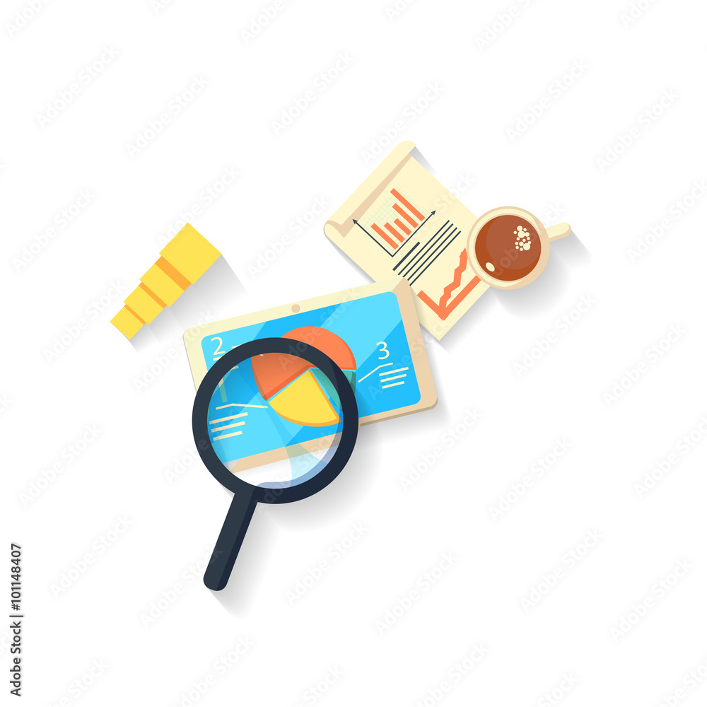 Data analytics design concept Data analytics design concept