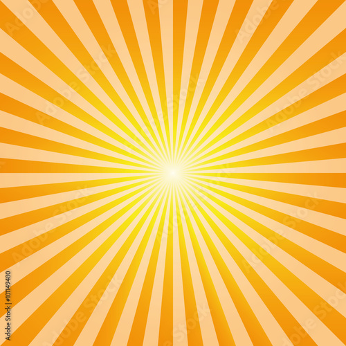 Vintage abstract background explosion sun rays vector