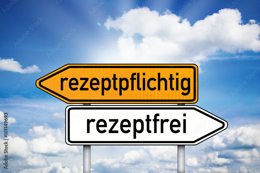 Schild, Stempel, Ordner mit rezeptpflichtig, rezeptfrei Schild, Stempel, Ordner mit rezeptpflichtig, rezeptfrei
