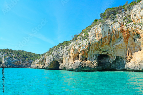 turquoise sea in Sardinia