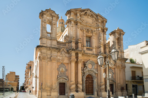 Old church in Marsala, Sicily