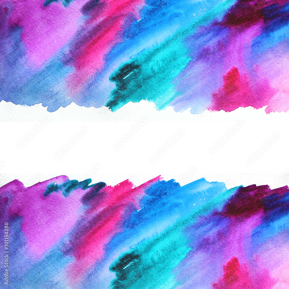 Watercolor abstract illustration. Abstract background.