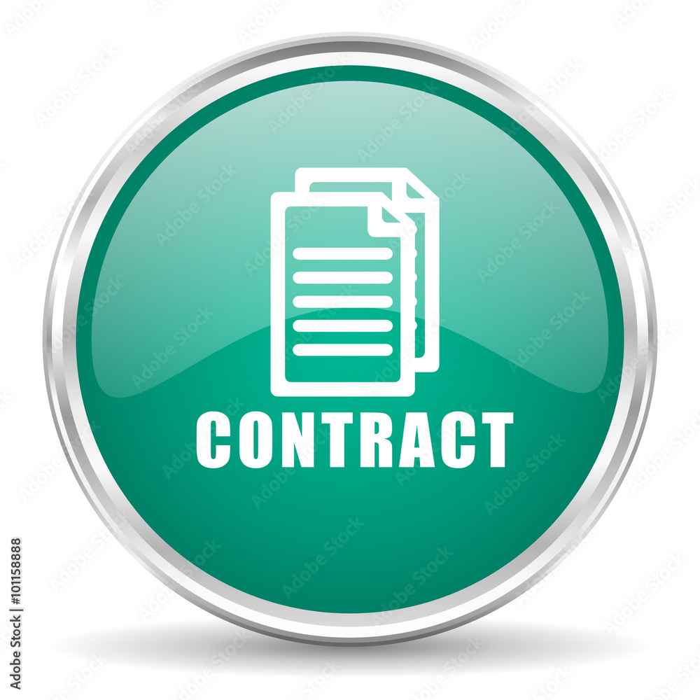 contract blue glossy circle web icon contract blue glossy circle web icon